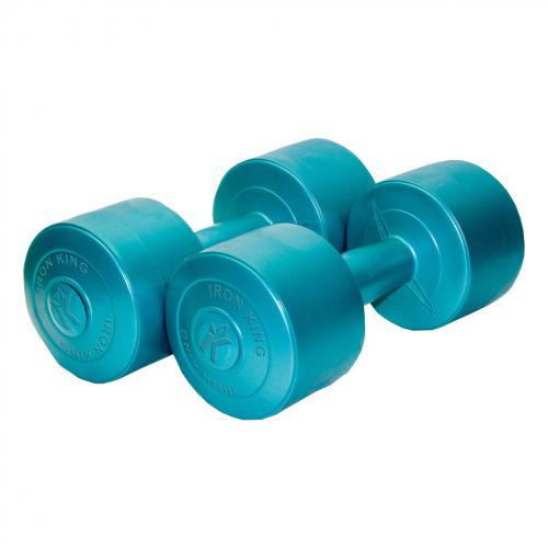 Гантели виниловые 2х3 кг IRON KING Айрон Кинг - Екатеринбургспорт ру спорттовары в Екатеринбурге