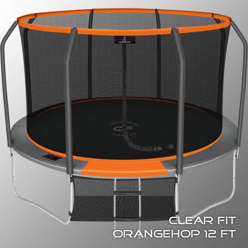 Каркасный батут Clear Fit OrangeHop 12Ft swat - Екатеринбургспорт ру спорттовары в Екатеринбурге