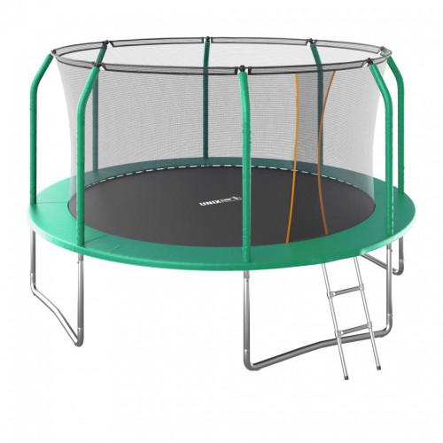 Батут UNIX Line Премиальный / Supreme Basic 12 ft (366 см) зеленый TRUSUB12G кумитеспорт - Екатеринбургспорт ру спорттовары в Екатеринбурге