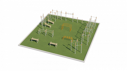 Комплекс для воркаута IRON KING Айрон Кинг Спортивная площадка - Екатеринбургспорт ру спорттовары в Екатеринбурге
