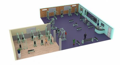 Комплект KINEO Экстра IRON KING Айрон Кинг готовый тренажерный зал под ключ proven quality - Екатеринбургспорт ру спорттовары в Екатеринбурге