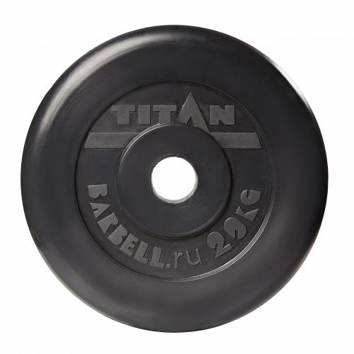 Диск TITAN PROFY 51 мм 20 кг стальная втулка ДТПЧ 51/20 IRON KING Айрон Кинг - Екатеринбургспорт ру спорттовары в Екатеринбурге