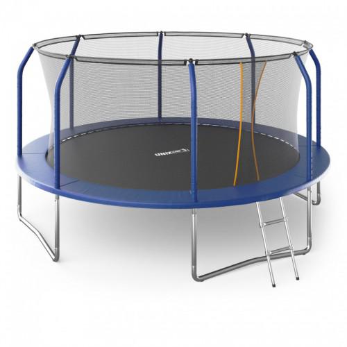 Батут UNIX Line Премиальный / Supreme Basic 14 ft (427 см) синий TRUSUB14BL - Екатеринбургспорт ру спорттовары в Екатеринбурге