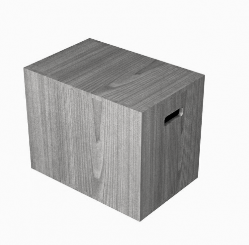 Тумба для запрыгивания кроссфит Iron King CR 45 750*500*600 - Екатеринбургспорт ру спорттовары в Екатеринбурге