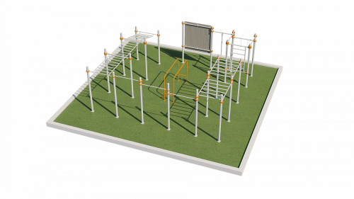 Комплекс для детского воркаута IRON KING Айрон Кинг спортивная площадка - Екатеринбургспорт ру спорттовары в Екатеринбурге