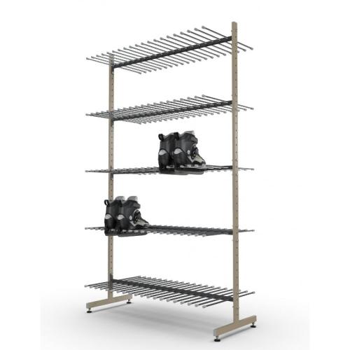 Стеллаж «Стандарт» для коньков и роликов, двухсторонний на 50 пар - Екатеринбургспорт ру спорттовары в Екатеринбурге