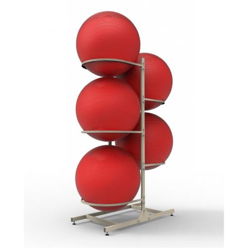 Стойка для фитнес мячей, двухсторонняя - Екатеринбургспорт ру спорттовары в Екатеринбурге