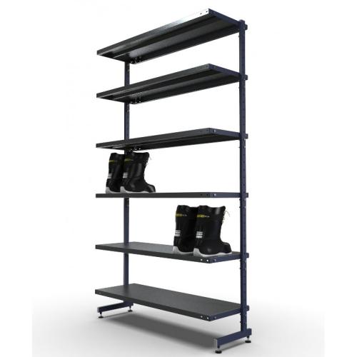 Стеллаж «Стандарт» для ботинок, односторонний ARMS - Екатеринбургспорт ру спорттовары в Екатеринбурге