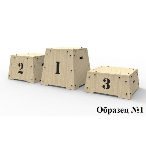 Пьедестал-тумба для кроссфита ПГФ-1 650х650х600 мм росптиспорт - Екатеринбургспорт ру спорттовары в Екатеринбурге