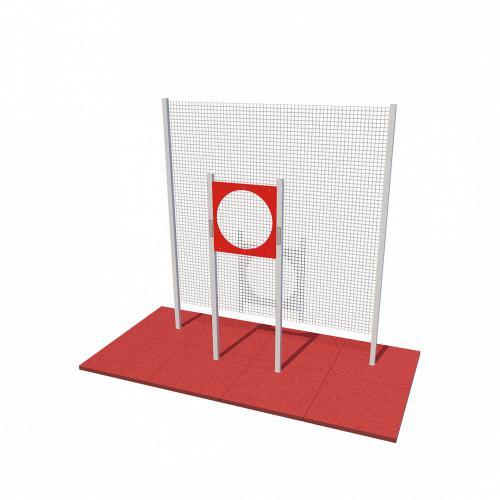 S76 IRON KING Айрон Кинг Мишень на стойках круглая для выполнения испытания «Метание теннисного мяча в цель (дистанция 6м)» - Екатеринбургспорт ру спорттовары в Екатеринбурге