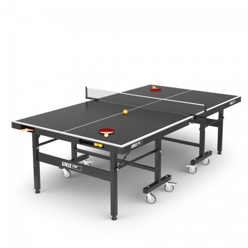 Всепогодный теннисный стол UNIX Line для улицы Extra Outdoor 6 мм ACP черный TT6EOUTBK - Екатеринбургспорт ру спорттовары в Екатеринбурге