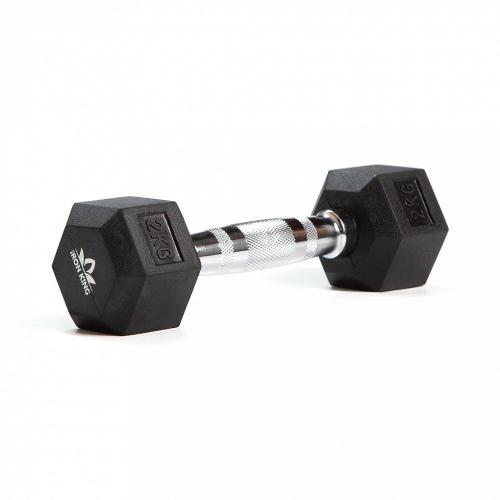 Гантель гексагональная 2 кг IK CRK173 IRON KING Айрон Кинг - Екатеринбургспорт ру спорттовары в Екатеринбурге