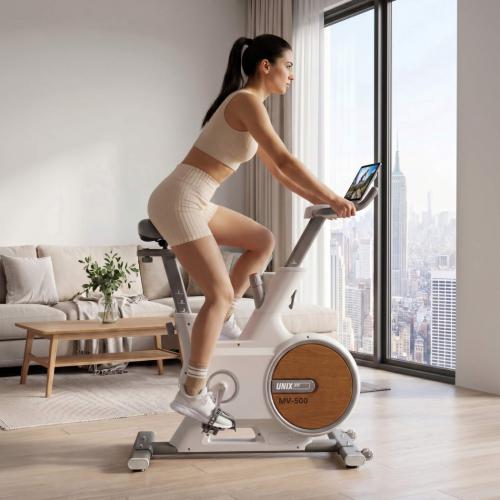 Велотренажер UNIX Fit MV-500 деревянный / Wood магнитный для дома sportsman - Екатеринбургспорт ру спорттовары в Екатеринбурге