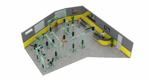 Комплект KINEO Супер IRON KING Айрон Кинг готовый тренажерный зал под ключ - Екатеринбургспорт ру спорттовары в Екатеринбурге