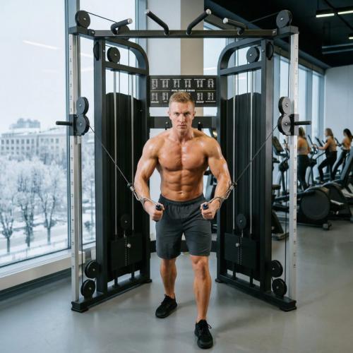 Угловой кроссовер UNIX Fit 140 PRO UC-6768 Профессиональный силовой тренажер vasil-gym - Екатеринбургспорт ру спорттовары в Екатеринбурге
