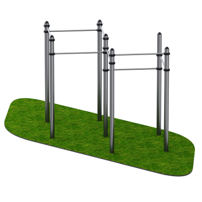 Уличный тренажёр для реабилитации Восемь перекладин Sabirgym SGINVAR103 - Екатеринбургспорт ру спорттовары в Екатеринбурге