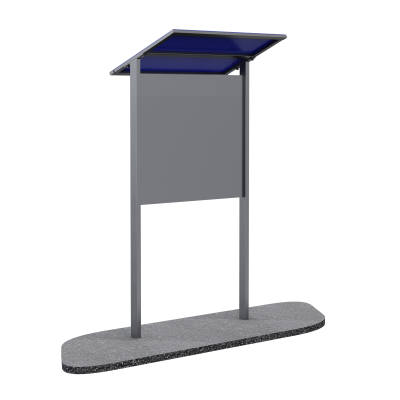 Информационный стенд с козырьком Sabirgym SGLS004 vasilgym - Екатеринбургспорт ру спорттовары в Екатеринбурге