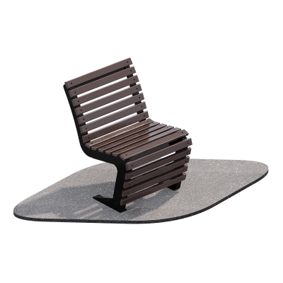 Скамейка парковая Пируэт (длина 600 мм) Sabirgym SGLS011 компактная металлическая - Екатеринбургспорт ру спорттовары в Екатеринбурге