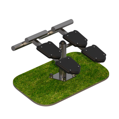 Уличный тренажер Скамья для пресса двойная Sabirgym SGMS021.1 - Екатеринбургспорт ру спорттовары в Екатеринбурге