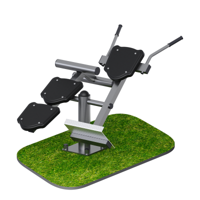 Тренажер для улицы Скамья для пресса + гиперэкстензия Sabirgym SGMS022 vasil-gym - Екатеринбургспорт ру спорттовары в Екатеринбурге