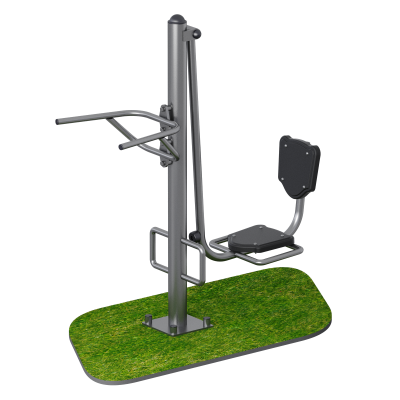 Уличный тренажер Жим ногами + брусья Sabirgym SGMS031 - Екатеринбургспорт ру спорттовары в Екатеринбурге