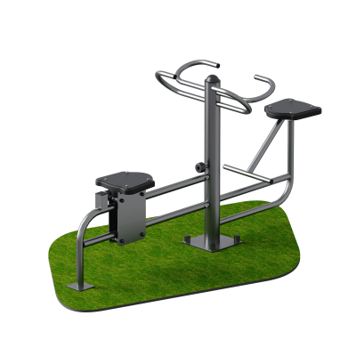 Тренажер для улицы Разгибание ног + Тяга сидя Sabirgym SGMS045.1 uzsi - Екатеринбургспорт ру спорттовары в Екатеринбурге