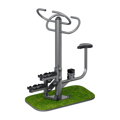 Уличный тренажер Велосипед + Степ для двоих Sabirgym SGMS061.2 - Екатеринбургспорт ру спорттовары в Екатеринбурге