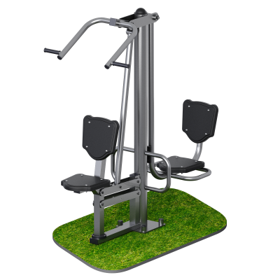 Уличный тренажер Тяга к груди + жим ногами Sabirgym SGMS066 - Екатеринбургспорт ру спорттовары в Екатеринбурге