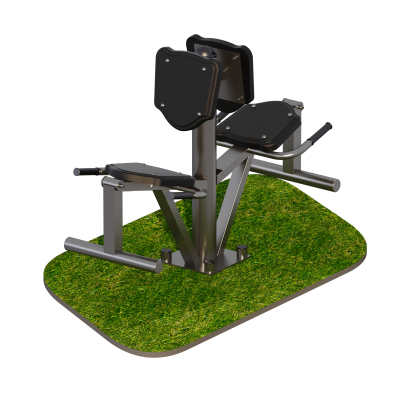 Тренажер для улицы Разгибание ног двойной Sabirgym SGMS067.1 proven quality - Екатеринбургспорт ру спорттовары в Екатеринбурге