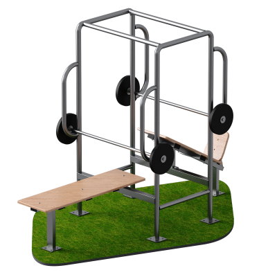 Уличный комплекс для жима Sabirgym SGMS500 vasilgym - Екатеринбургспорт ру спорттовары в Екатеринбурге