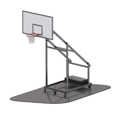 Мобильная баскетбольная стойка Sabirgym SGMS710 для улицы - Екатеринбургспорт ру спорттовары в Екатеринбурге