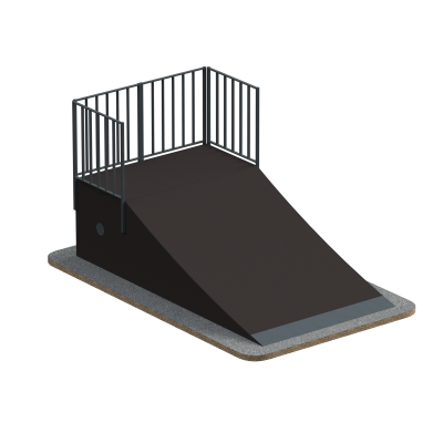 Разгон плавный Sabirgym SGSPM2011L для скейт парка роллердрома - Екатеринбургспорт ру спорттовары в Екатеринбурге