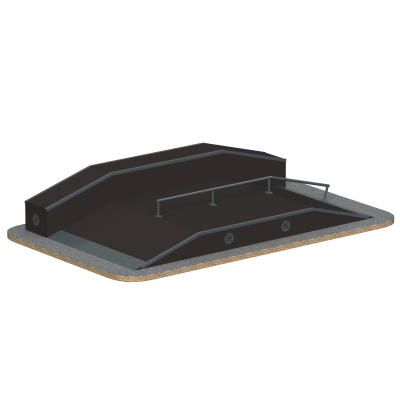 Фанбокс Sabirgym SPM3003L для скейт парка армс - Екатеринбургспорт ру спорттовары в Екатеринбурге