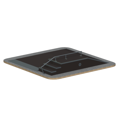 Фанбокс Sabirgym SGSPM3005L для скейтбординга black step - Екатеринбургспорт ру спорттовары в Екатеринбурге