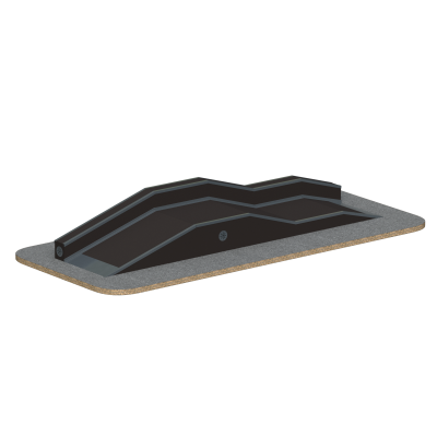 Фанбокс Sabirgym SGSPM3006L для скейт парка s-dostavka - Екатеринбургспорт ру спорттовары в Екатеринбурге