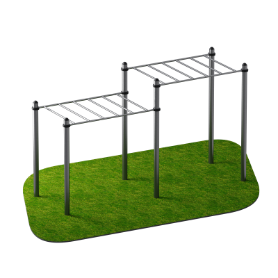 Рукоход двойной разноуровневый Sabirgym SGWOK105 Воркаут - Екатеринбургспорт ру спорттовары в Екатеринбурге