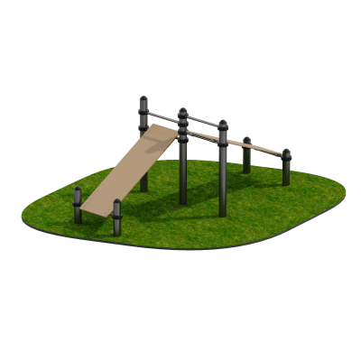 Скамья для пресса двойная Sabirgym SGWOK020.5 для улицы - Екатеринбургспорт ру спорттовары в Екатеринбурге