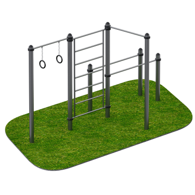 Комплекс снарядов – кольца гимнастические, турник, шведская стенка, брусья Sabirgym SGWOK021 - Екатеринбургспорт ру спорттовары в Екатеринбурге