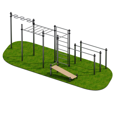 Спортивный комплекс уличный Атлант Sabirgym SGWOK231 василжим - Екатеринбургспорт ру спорттовары в Екатеринбурге