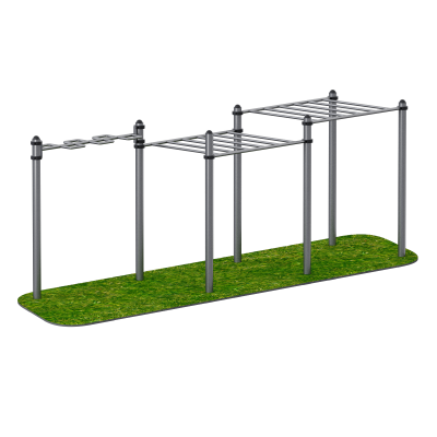 Уличный комплекс Двойной рукоход и змейка Sabirgym SGWOK244 узси - Екатеринбургспорт ру спорттовары в Екатеринбурге