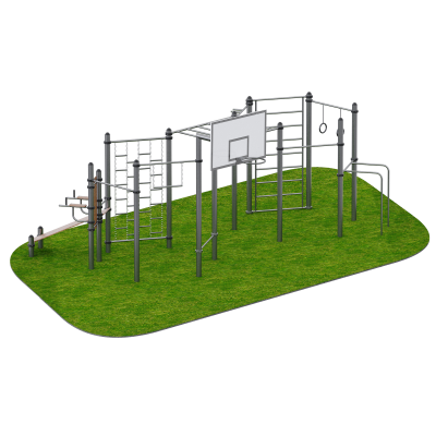 Спортивный уличный комплекс Гермес Sabirgym SGWOK280 - Екатеринбургспорт ру спорттовары в Екатеринбурге