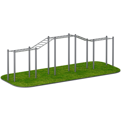 Тренажер для улицы Рукоход разноуровневый Sabirgym SGWOK401 васил - Екатеринбургспорт ру спорттовары в Екатеринбурге