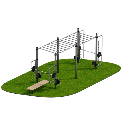 Уличный комплекс для воркаута Фобос Sabirgym SGWOK500 - Екатеринбургспорт ру спорттовары в Екатеринбурге