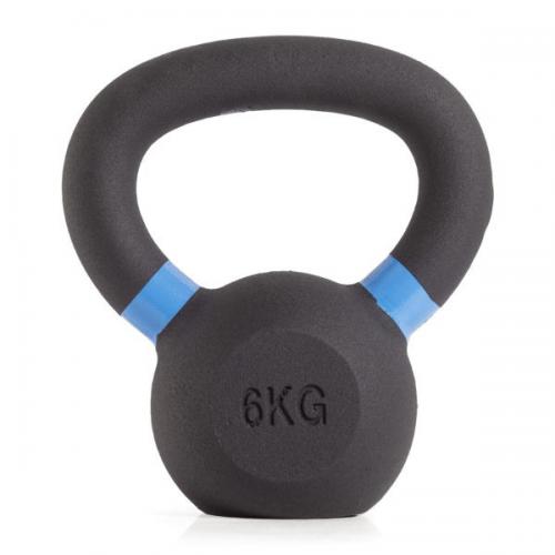 Гиря чугунная с цветным кольцом 6 кг (модель: К-3) VictoryFit VF-KCR060 - Екатеринбургспорт ру спорттовары в Екатеринбурге