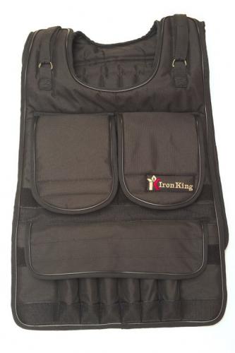 Жилет-утяжелитель для кроссфит Iron King IK 605 15 кг мужской - Екатеринбургспорт ру спорттовары в Екатеринбурге