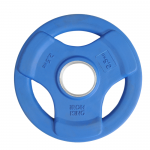 Диск обрезиненный с 3-мя хватами цветной 2,5 кг IRON KING Айрон Кинг - Екатеринбургспорт ру спорттовары в Екатеринбурге