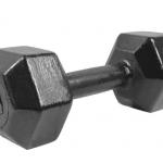 Гантель гексагональная литая черная эмаль, 14 кг ГГЧ/14 IRON KING Айрон Кинг - Екатеринбургспорт ру спорттовары в Екатеринбурге