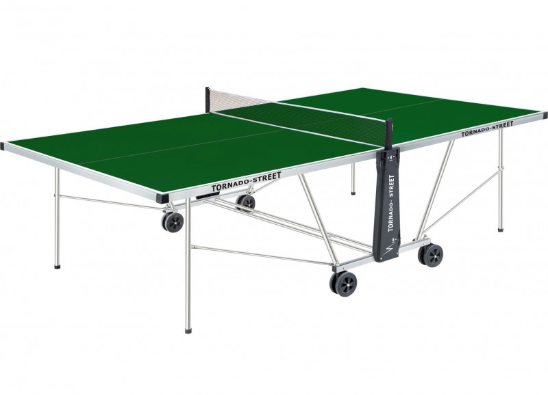 Складной теннисный стол зеленый