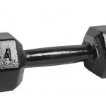 Гантель гексагональная литая черная эмаль, 4 кг ГГЧ/4 IRON KING Айрон Кинг - Екатеринбургспорт ру спорттовары в Екатеринбурге