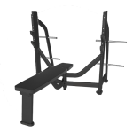 SVENSSON INDUSTRIAL E7043 Matte Black Горизонтальная скамья для жима - Екатеринбургcпорт спортивный магазин рушим цены для Вас